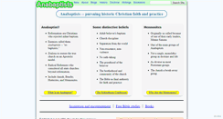 Desktop Screenshot of anabaptists.org